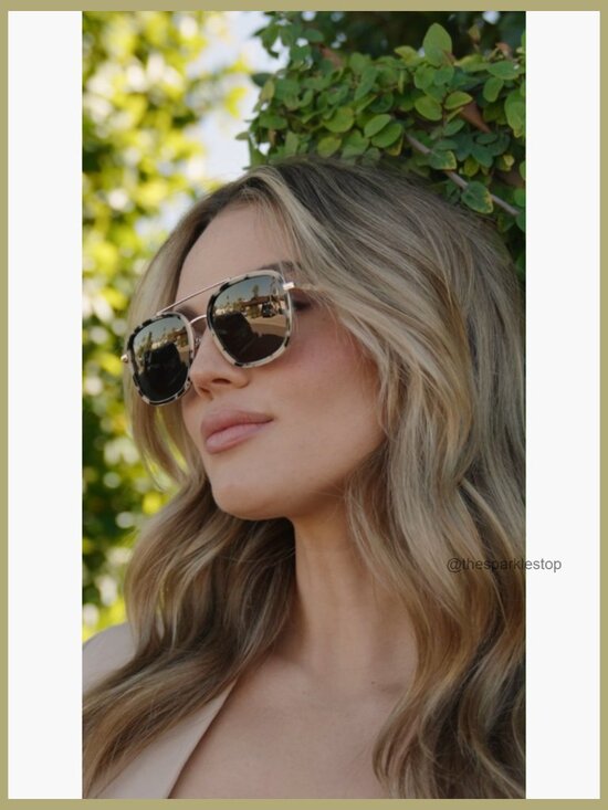 Polarized Square Aviator Sunglasses with Acetate & Stainless Steel Frame main image 7